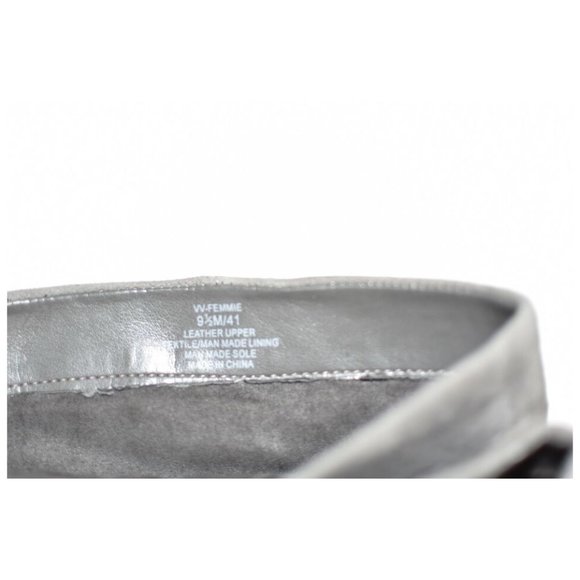 New! VINCE CAMUTO Femmie Tall Shaft Boot Gray Suede Size 9.5 M T45 - Picture 8 of 8